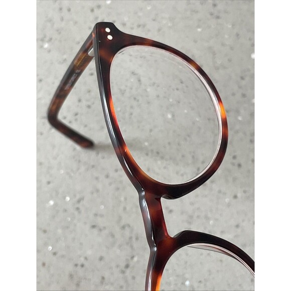 EyebuyDirect Morning Eyeglasses Frames ONLY Brown Full Rim Round 51-19-140 C3 - Picture 9 of 9